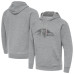 Толстовка Baltimore Ravens Antigua Heather Gray Victory