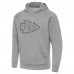 Kansas City Chiefs Antigua Heather Gray Victory Hoodie