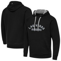 Las Vegas Raiders Antigua Black Victory Hoodie