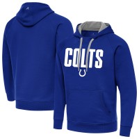 Indianapolis Colts Antigua Royal Victory Hoodie