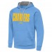Los Angeles Chargers Antigua Powder Blue Victory Hoodie