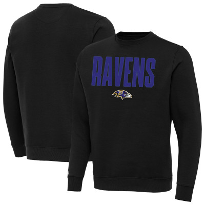 Свитшот Baltimore Ravens Antigua Black Victory
