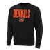 Cincinnati Bengals Antigua Black Victory Sweatshirt