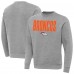 Denver Broncos Antigua Heather Gray Victory Sweatshirt Denver Broncos Antigua Heather Gray Victory Sweatshirt
