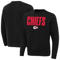 Kansas City Chiefs Antigua Black Victory Sweatshirt