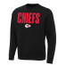 Kansas City Chiefs Antigua Black Victory Sweatshirt