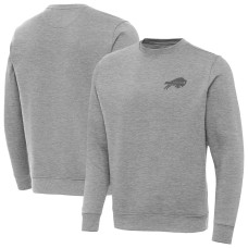Свитшот Buffalo Bills Antigua Heather Gray Victory Свитшот Buffalo Bills Antigua Heather Gray Victory
