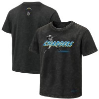 Los Angeles Chargers EQUIHUA Black Retro T-Shirt