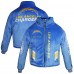 Los Angeles Chargers EQUIHUA Blue Cobija Full-Zip Jacket