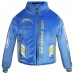 Los Angeles Chargers EQUIHUA Blue Cobija Full-Zip Jacket