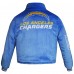 Los Angeles Chargers EQUIHUA Blue Cobija Full-Zip Jacket