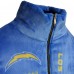 Los Angeles Chargers EQUIHUA Blue Cobija Full-Zip Jacket