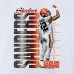 Футболка Cleveland Browns Shedeur Sanders White Celebration