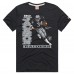 Unisex Las Vegas Raiders Bo Jackson Homage Charcoal Retired Player Classic Caricature T-Shirt