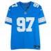 Игровая джерси Aidan Hutchinson Detroit Lions Autographed Fanatics Authentic Blue Nike Vapor F.U.S.E. Limited