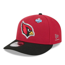 Бейсболка Arizona Cardinals New Era Cardinal/Black 2026 NFL Draft On Stage Pre-Curved 9FIFTY