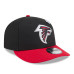 Бейсболка Atlanta Falcons New Era Black/Red 2026 NFL Draft On Stage Pre-Curved 9FIFTY