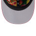 Бейсболка Atlanta Falcons New Era Black/Red 2026 NFL Draft On Stage Pre-Curved 9FIFTY