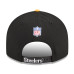 Бейсболка Pittsburgh Steelers New Era Black/Gold 2026 NFL Draft On Stage Pre-Curved 9FIFTY