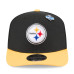 Бейсболка Pittsburgh Steelers New Era Black/Gold 2026 NFL Draft 9SEVENTY