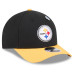 Бейсболка Pittsburgh Steelers New Era Black/Gold 2026 NFL Draft 9FORTY M-Crown