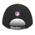 Бейсболка Pittsburgh Steelers New Era Black/Gold 2026 NFL Draft 9FORTY M-Crown