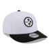 Бейсболка Pittsburgh Steelers New Era White/Black 2026 NFL Draft Pre-Curved 9FIFTY