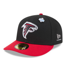 Бейсболка Atlanta Falcons New Era Black/Red 2026 NFL Draft Pre-Curved 59FIFTY Бейсболка Atlanta Falcons New Era Black/Red 2026 NFL Draft Pre-Curved 59FIFTY