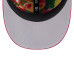 Бейсболка Atlanta Falcons New Era Black/Red 2026 NFL Draft Pre-Curved 59FIFTY
