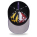 Бейсболка Baltimore Ravens New Era Black/Purple 2026 NFL Draft Pre-Curved 59FIFTY