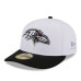 Бейсболка Baltimore Ravens New Era White/Black 2026 NFL Draft Pre-Curved 59FIFTY Бейсболка Baltimore Ravens New Era White/Black 2026 NFL Draft Pre-Curved 59FIFTY