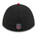 Бейсболка Atlanta Falcons New Era Black/Red 2026 NFL Draft 39THIRTY M-Crown
