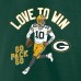 Футболка Green Bay Packers Jordan Love Green Player Illustrative Pack