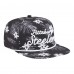 Бейсболка Pittsburgh Steelers New Era Black Palm Print A-Frame 9FIFTY Snapback