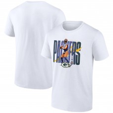 Футболка Green Bay Packers Jordan Love White Alternate Jersey Pack