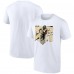 New Orleans Saints Alvin Kamara White Alternate Jersey Pack T-Shirt