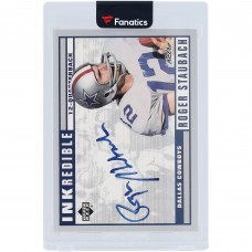 Roger Staubach Dallas Cowboys Autographed 1999 Upper Deck Inkredible #RG Card