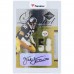 Jack Lambert Pittsburgh Steelers Autographed 2005 Leaf Limited Dual-Color Game Used Relic #LT-37 #9/58 Card