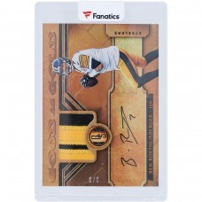 Ben Roethlisberger Pittsburgh Steelers Autographed 2017 Panini Gold Standard Dual-Color Game Used Relic #GG-BR #3/3 Card