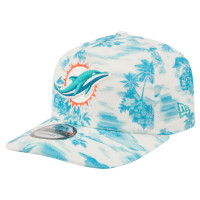 Бейсболка Miami Dolphins New Era White Tropics 19TWENTY