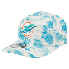 Бейсболка Miami Dolphins New Era White Tropics 19TWENTY