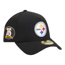 Бейсболка Pittsburgh Steelers New Era Black A-Frame 59FORTY Бейсболка Pittsburgh Steelers New Era Black A-Frame 59FORTY