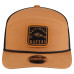 Бейсболка Baltimore Ravens New Era Brown/Black Team Patch Split Panel 9SEVENTY Adjustable