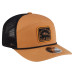 Бейсболка Baltimore Ravens New Era Brown/Black Team Patch Split Panel 9SEVENTY Adjustable