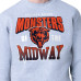 Свитшот Chicago Bears Starter Gray Comic Style