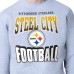 Кофта Pittsburgh Steelers Starter Gray Comic Style