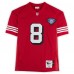 Steve Young San Francisco 49ers Autographed Fanatics Authentic Scarlet Mitchell & Ness Authentic Jersey with HOF 2005 Inscription