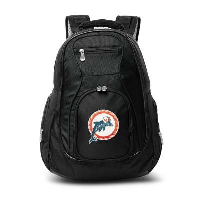Miami Dolphins MOJO 19 Secondary Logo Premium Laptop Backpack
