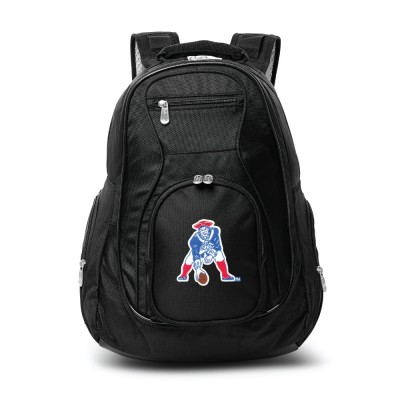 New England Patriots MOJO 19 Secondary Logo Premium Laptop Backpack