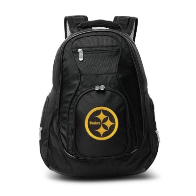 Pittsburgh Steelers MOJO 19 Secondary Logo Premium Laptop Backpack